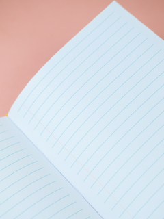 Caderno Florear - jardim lilás - loja online