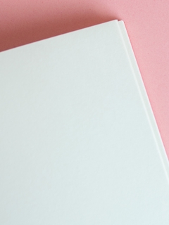 Sketchbook capa flex em tecido - floral tímido - loja online