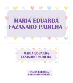 Etiquetas Escolares