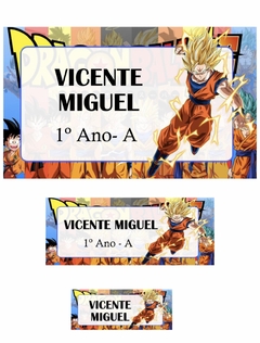Etiquetas Escolares