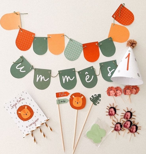 11 Kits Mesversário - Fazemos todos os temas - comprar online