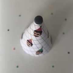 Chapeuzinho de festa rostinho - comprar online