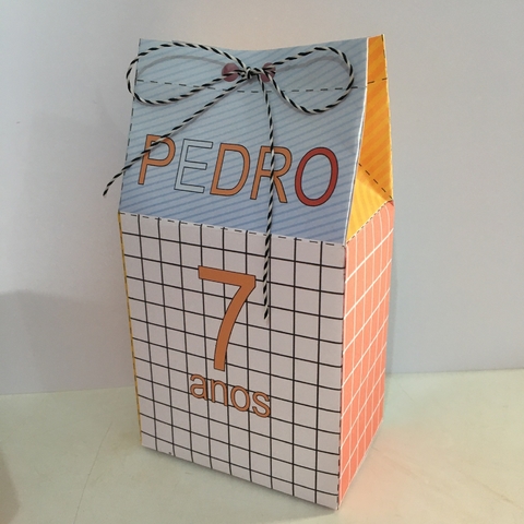 Caixa Milk Colorida - 10 Unidades