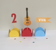 Toppers festa Musical - 15 unidades