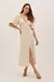 Vestido midi mila - comprar online