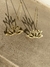 Aros flor de Loto Bronce