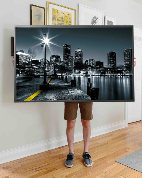 Cuadro City Yellow Path - comprar online