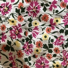 Body Kimono Floral - fundo branco - comprar online