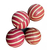 PELOTA DE GOMA N°2 .DIáMETRO 5.10 CM. ESPECIAL PARA PALETAS