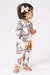 BODY + CALÇA DE RIBANA BABY - DIGA CHEESE - TOM E JERRY - Coala Pijamas Premium