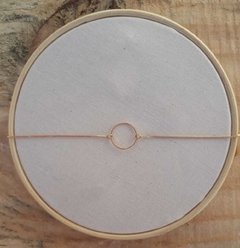 Colar Circulo Dourado