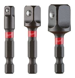 ADAPTADORES DE IMPACTO SHOCKWAVE x 3 UNI - MILWAUKEE 48325033