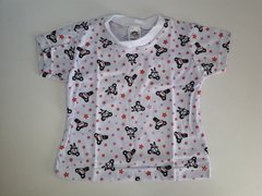 CAMISA FEMININA TAMPINHA ESTAMPADA G - Ref: 1004A