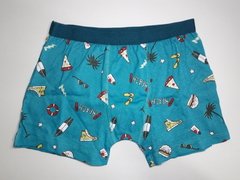 CUECA BOXER SORTIDA COM 3 UNIDADES - Ref: 3955