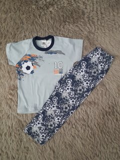 PIJAMA MASCULINO ESTAMPA BOLA - Ref: 660A