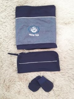 SAÍDA DE MATERNIDADE MASCULINA MARINHO - Ref: 3586 na internet