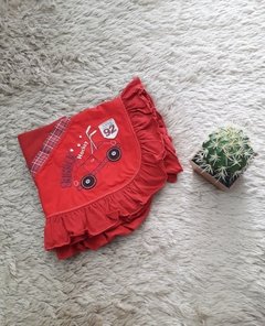 SAÍDA DE MATERNIDADE MASCULINA VERMELHA PARAÍSO - Ref: 5627 na internet