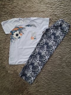 PIJAMA MASCULINO ESTAMPA BOLA - Ref: 660B