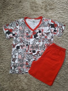 PIJAMA MASCULINO ESTAMPADO - Ref: 654B