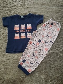 PIJAMA FEMININO GATINHOS - Ref: 632B