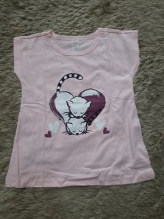 PIJAMA FEMININO GATINHO - Ref: 680A