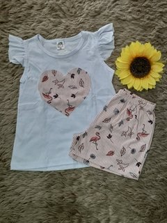 PIJAMA FEMININO FLAMINGO - Ref: 612B