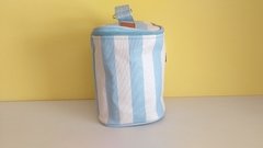 FRASQUEIRA LISTRADA AZUL BEBÊ - Ref: 005 - comprar online