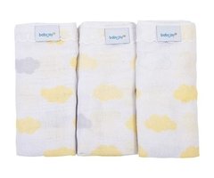 PANO DE BOCA BABY JOY ESTAMPA NUVEM - Ref:0412220001