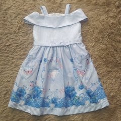 VESTIDO ESTAMPADO PARAÍSO - Ref: 3224