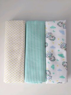 KIT MANTA FLANELADA ESTAMPADA BAMBI - 80X80