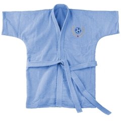 ROUPÃO BORDADO AZUL TAMANHO M