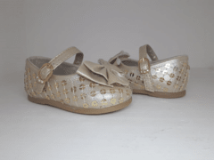 SAPATO PIMPOLHO DOURADO  - Ref: 26360C