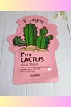Mascarilla Facial - Hidratante - Cactus