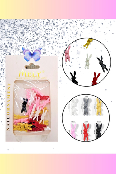APLIQUES DE CONEJITO ABS PARA UÑAS (MELY) - comprar online
