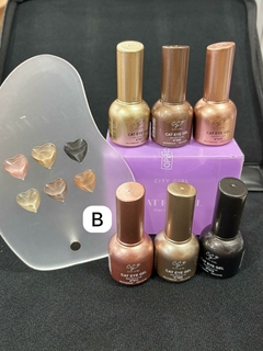 Set esmaltes City Girl x6pcs