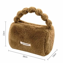necesers estilo cartera peluche en internet
