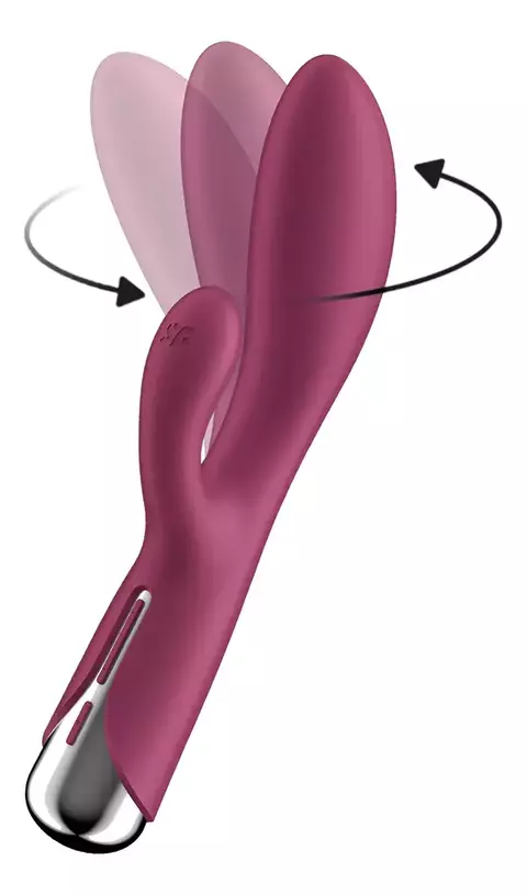 Vibrador de punto G y clitoris con rotacion-Spinning Rabbit 1 - comprar online