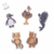 Imagen de Sets IMANTADOS ANIMALES de Goma Eva - Argentina, Océano y Granja | Djur Kids