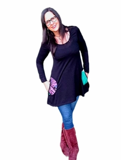 vestido cerezo lanilla - catuna ropa creativa