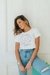 T shirt Cropped Astral - Alcance Jeans - loja online