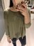 Blusa Manga Linho - La Qualite - Charlotte Outlet