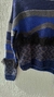 Blusa Tricot Azul Etnico (cod.2020) - Filare Tricot na internet