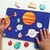 ROMPECABEZAS bicapa El SISTEMA SOLAR y sus planetas - madera