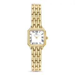 Relógio Feminino Quadrado Vintage Boxy Dourado - comprar online