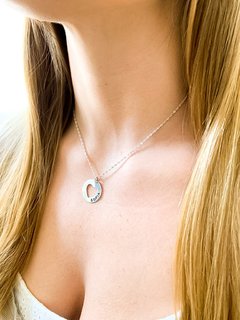 Dije Corazón calado central - comprar online