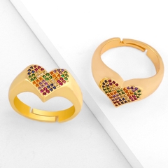 Anillo Rainbow Heart - comprar online