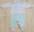 Imagem do Macacão De Bebê Plush Recém Nascido Enxoval Bebe Kit 2 Peças