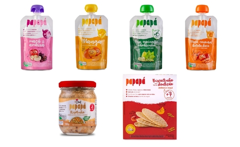 papinhas de bebe saudavel com biscoito dentição kit papapa