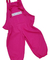 Macacão Longo De Bebê Infantil Menina Jardineira Rosa Moda