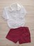 Conjunto Bebê Menino 1 A 4 Meses Mauricinho De Camisa Social - comprar online